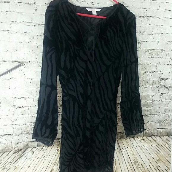 Victoria secret M silk blend animal sheer cover VTG - Picture 2 of 8